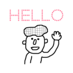 人々の英語スタンプ