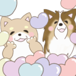 柴犬＆シェルティ基本の動くアニメスタンプ
