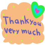 nenerinシンプル日常会話スタンプ875英語