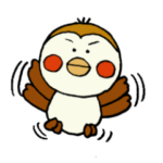 トリだ！とりだ！ちゅんちゅんスタンプ