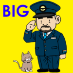 かわいい猫とかわいいおじさん