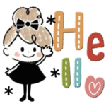 キュートに動く！可愛いおだんごガール。