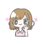 ボブの女の子の日常 girl stamp