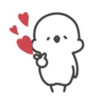 タレぽんの動くスタンプ
