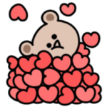 好きな人に伝えたい♡シュールなミニくま