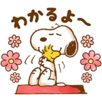 届くとうれしい♡スヌーピーやさしい気持ち