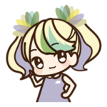 大人可愛い「つくランちゃん」スタンプ