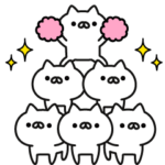 ちょこまか動くネコ