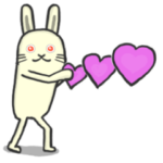 再販★白ウサギの陽気な挨拶