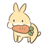 兎ちの子は、噛まないから。