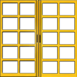 障子アニメ ポップアップスタンプ