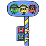 妖怪と交通安全