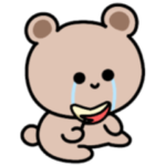 甘ったれ♡シュールなミニくま