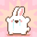 ドコドコうさぎ お仕事スタンプ