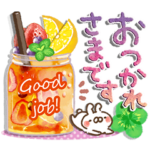 動く❀大人可愛いねことうさぎ②