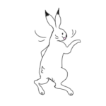 いろいろ鳥獣戯画 ウサギオンリー