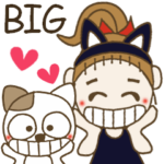 BIG♡猫おちゃめと茶々丸の元気にご挨拶