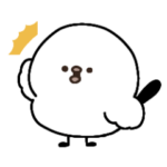 うごく！シマエナガっぽいトリ