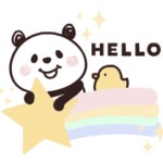 動く♡パンダさん