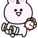 告白♡シュールなミニうさぎ