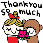 nenerinシンプル日常会話スタンプ917英語