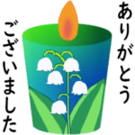 動く！オシャレな花のキャンドル