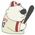 しろくまの、おとうふ 野球編