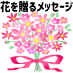 な感謝＊花を贈るメッセージ