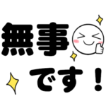 でか文字♦災害安否用♦基本スタンプ