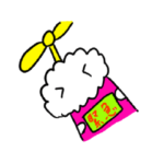 雲の少女 キューキュー日常&非常時スタンプ