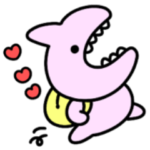 好きな人に伝えたい♡ミニ恐竜たち