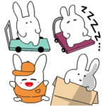 ダンボール工場作業員兎 日常でつかえる