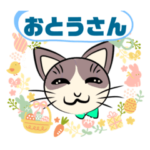 感謝とお祝い。にゃんワンうさクマ