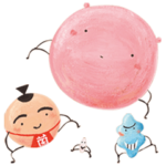 絵本『菌たろう』ラインスタンプ