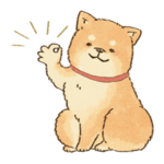 可愛い柴犬の日常スタンプ-文字なし編