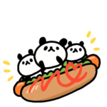 動くしょぼいパンダ