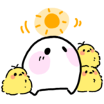 ちびまる。の無口なスタンプ