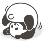 やる気のないパンダ