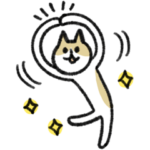 シュッとしたネコ　文字なし