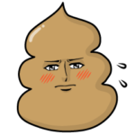 真顔のうんこ