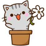 ちびアメと花と