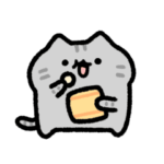 動く！ゆるいサバトラ