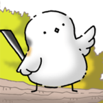 シマエナガかわいい！その3（背景付き）N