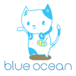 BO公式ブルーオーニャンほっこりスタンプ