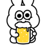 のんべえ♡太っちょうさぎ