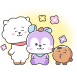 BT21 こんにちは！仮面をぬいだMANG