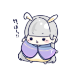 小さいれいちゃんスタンプ