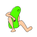 緑のキモい子！
