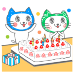 背景が動く　かぶるんです猫