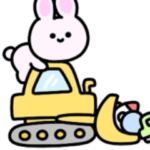 愛され言葉♡シュールなミニうさぎ